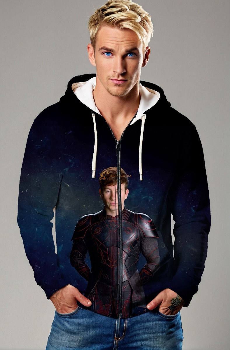 The Druig Zip-Up Hoodie brings the power of Druig to your wardrobe