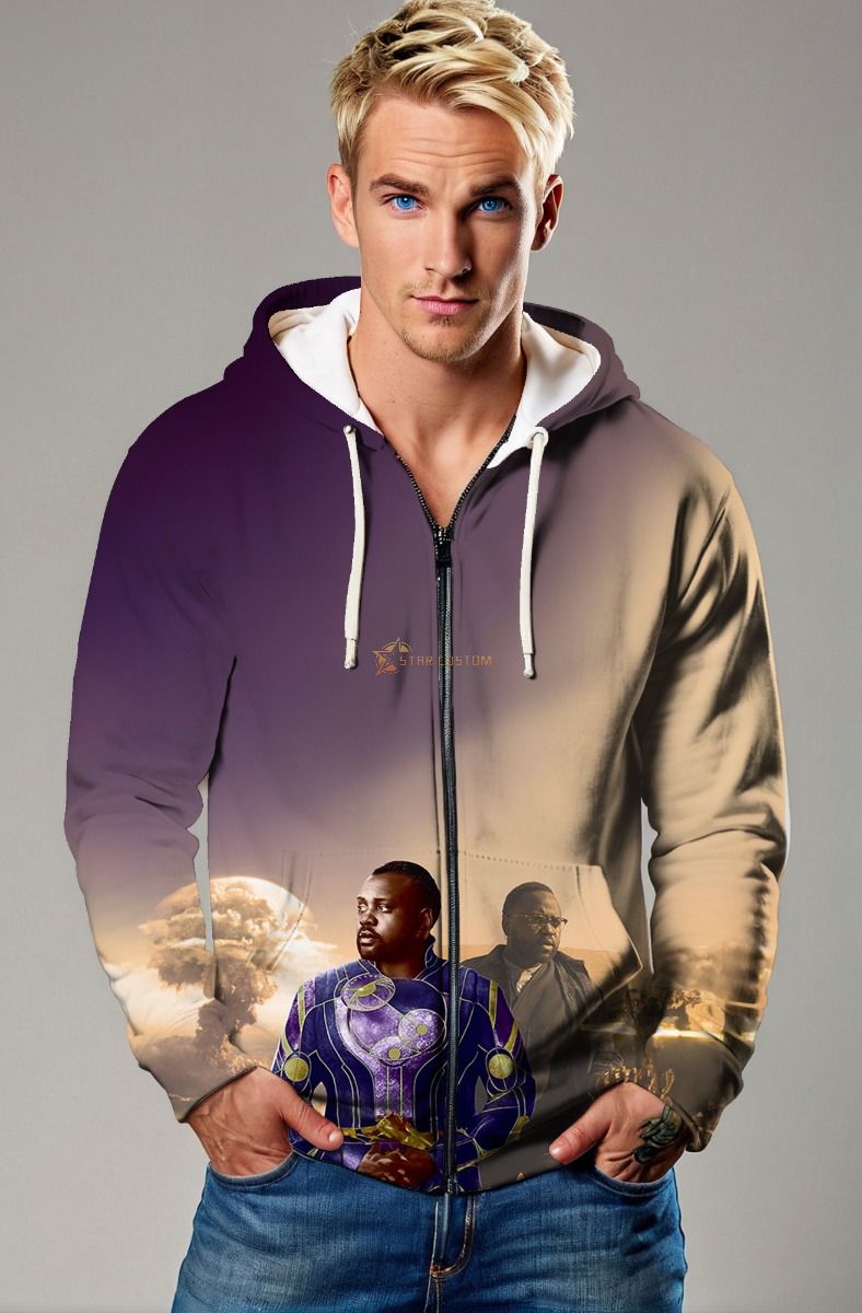 The Phastos Zip-Up Hoodie is a versatile piece that combines style and function