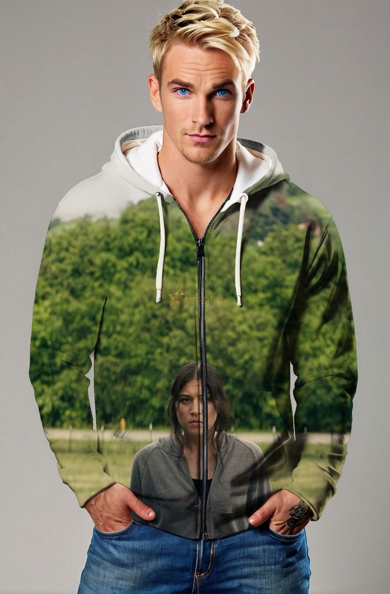 Gray Maya Lopez Zip-Up Hoodie – Functional Hero Streetwear