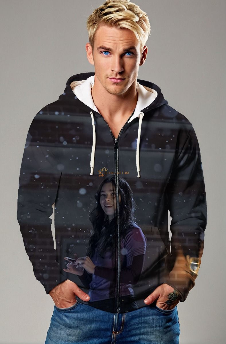 Dark Kate Bishop / Hawkeye Zip-Up Hoodie – Practical and Stylish