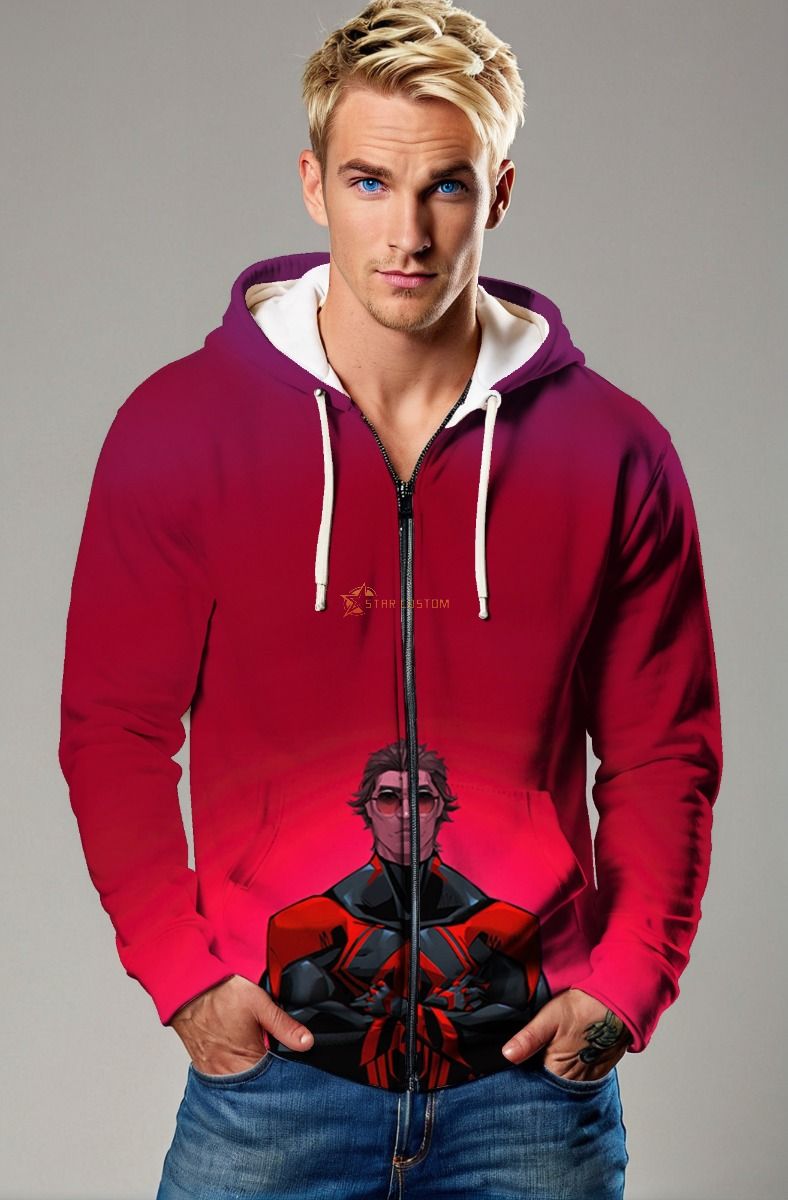 Miguel O’Hara Zip-Up Hoodie – Spider-Man 2099 in 