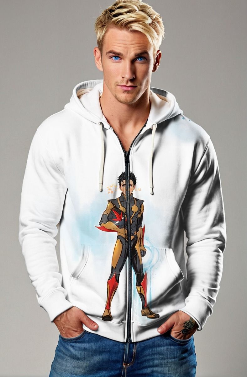 Sam Alexander Zip-Up Hoodie – Nova Experience the cosmic power