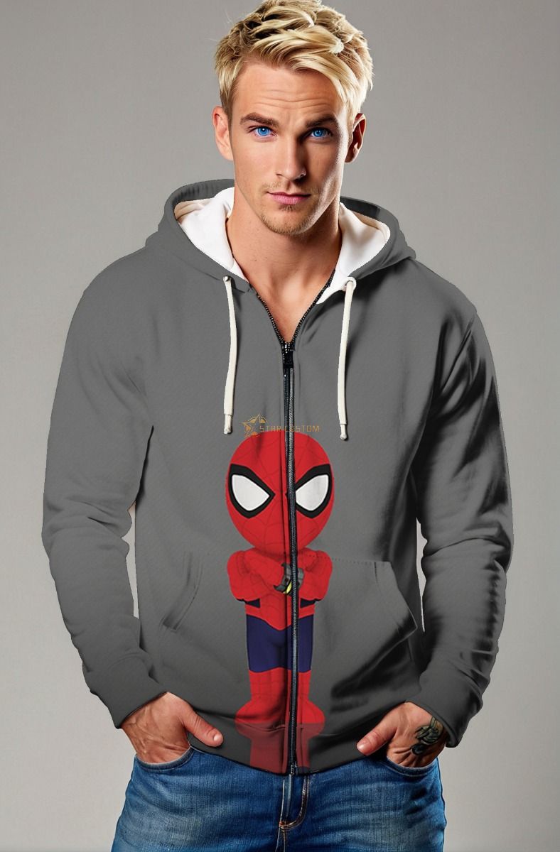 Takuya Yamashiro / Spider-Man (Toei) Zip-Up Hoodie - Heroic Action Edition