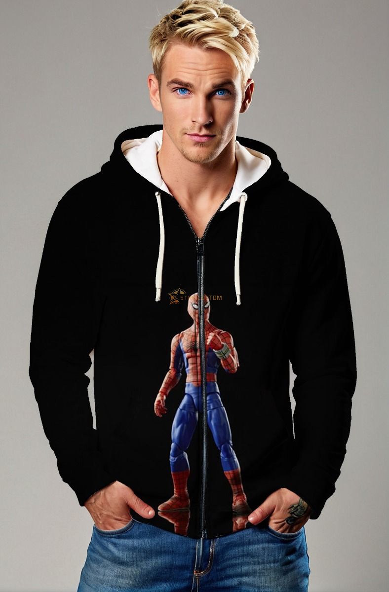 Takuya Yamashiro / Spider-Man (Toei) Zip-Up Hoodie - Heroic Action 