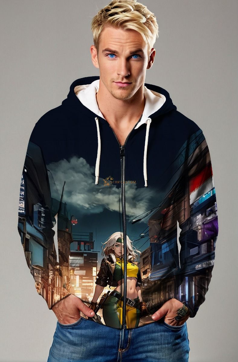 Rogue (Anna Marie) Zip-Up Hoodie - Mutant Spirit Edition