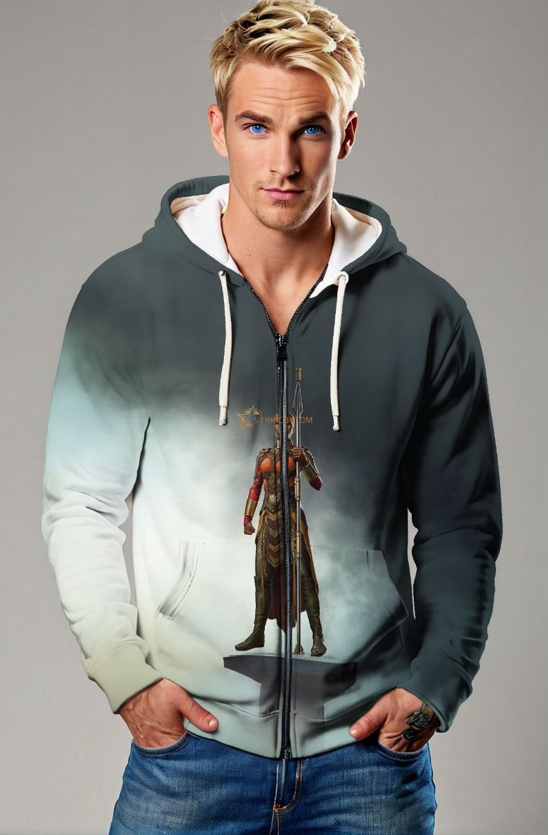 Okoye Zip-Up Hoodie - Lead Like a Warrior