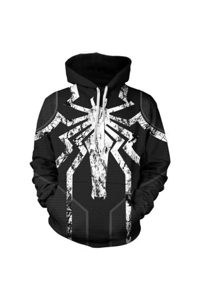 Spider-Man Printed Spider Marvel Inspired Hoodie Unisex