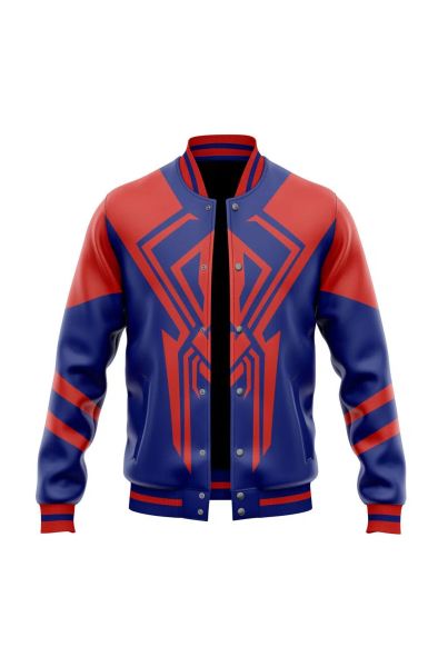 Across The Spider Verse 2099 Spiderman Marvel Varsity Jacket