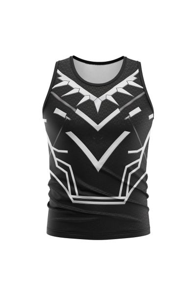 Black Panther Cosplay Marvel Tank Top