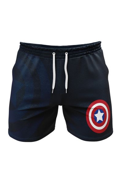 Captain America Marvel Gym Shorts