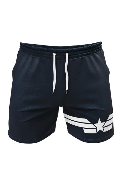 Captain America: Winter Soldier Marvel Gym Shorts