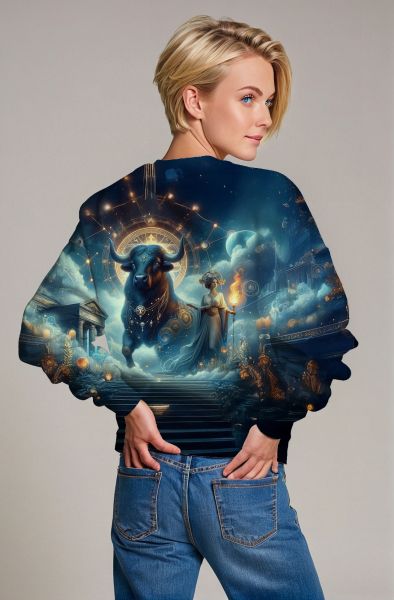 Taurus Zodiac Collection: The Galactic Protector Hoodie, Sweatshirt, Zip-Up, T-Shirt