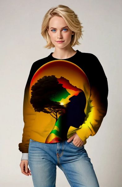 Essence of Africa Sweatshirt - T-Shirts, Hoodies, Zip-Up Jackets, and Pullovers