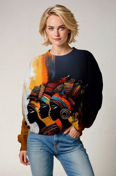 Heritage Harmony Sweatshirt - T-Shirts, Hoodies, Zip-Up Jackets, and Pullovers-Sweatshirt