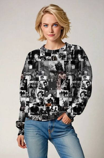 Legacy Collage Sweatshirt - T-Shirts, Hoodies, Zip-Up Jackets, and Pullovers-Sweatshirt