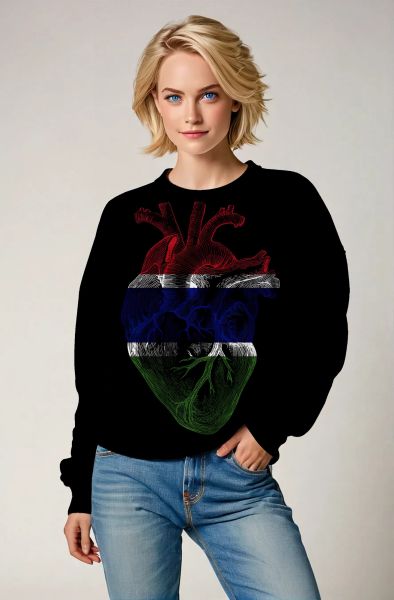 Heart of Unity Sweatshirt - T-Shirts, Hoodies, Zip-Up Jackets, and Pullovers-Sweatshirt