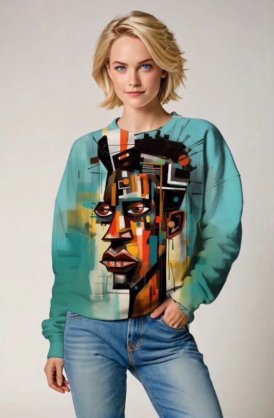 Abstract Essence Sweatshirt - T-Shirts, Hoodies, Zip-Up Jackets, and Pullovers-Sweatshirt