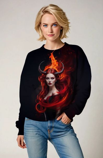 Aries Zodiac Collection: The Flame of Passion Hoodie, Sweatshirt, Zip-Up, T-Shirt