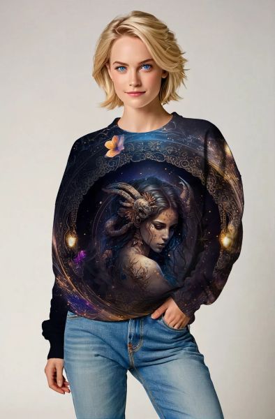 Cancer Zodiac Collection: The Celestial Guardian Hoodie, Sweatshirt, Zip-Up, T-Shirt-Sweatshirt