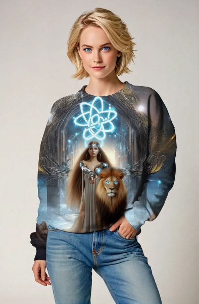 Golden Throne: The Lioness Guardian Hoodie, Sweatshirt, Zip-Up, T-Shirt-Sweatshirt