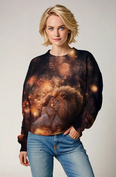 The Royal Fire: Embrace of the Lioness Hoodie, Sweatshirt, Zip-Up, T-Shirt