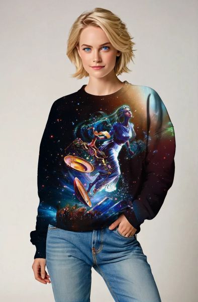 Libra Zodiac Collection: Celestial Judgment - The Midnight Guardian Hoodie, Sweatshirt, Zip-Up, T-Shirt-Sweatshirt