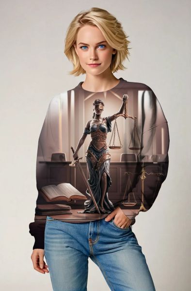 Libra Zodiac Collection: The Scales of Destiny - Justice Through Time Hoodie, Sweatshirt, Zip-Up, T-Shirt-Sweatshirt