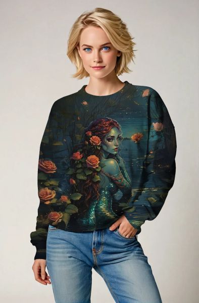 Enchanted Waters: The Mermaid's Dream Hoodie, Sweatshirt, Zip-Up, T-Shirt
