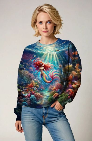 Underwater Harmony: Pisces Awakening Sweatshirt