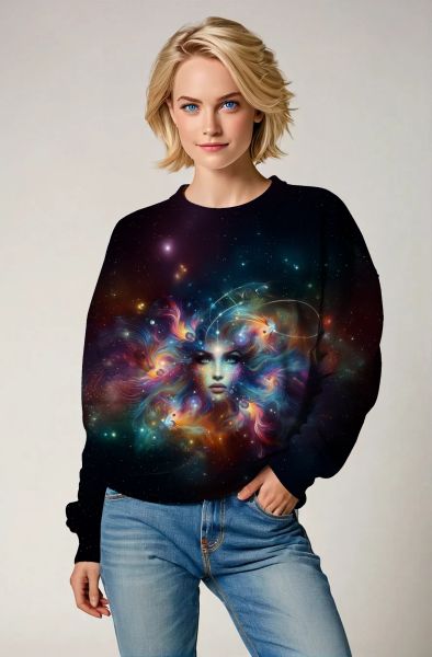 Scorpio Zodiac Collection: Mystic Sorcerer and Celestial Empress Double-Faced Design Hoodie, Sweatshirt, Zip-Up, T-Shirt-Sweatshirt