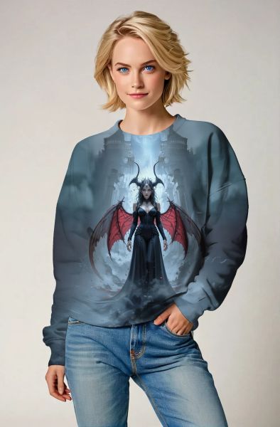 Virgo Zodiac Collection: The Dark Queen of Shadows Hoodie, Sweatshirt, Zip-Up, T-Shirt-Sweatshirt