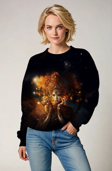 Virgo Zodiac Collection: The Celestial Sorceress Hoodie, Sweatshirt, Zip-Up, T-Shirt