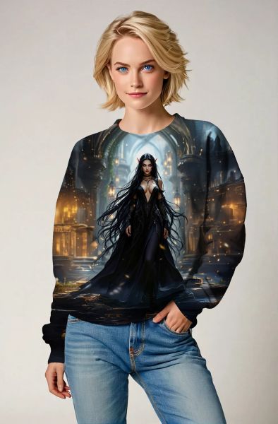 Virgo Zodiac Collection: The Celestial Seer Hoodie, Sweatshirt, Zip-Up, T-Shirt-Sweatshirt