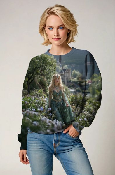 Virgo Zodiac Collection: The Angelic Warrior T-Shirt-Sweatshirt