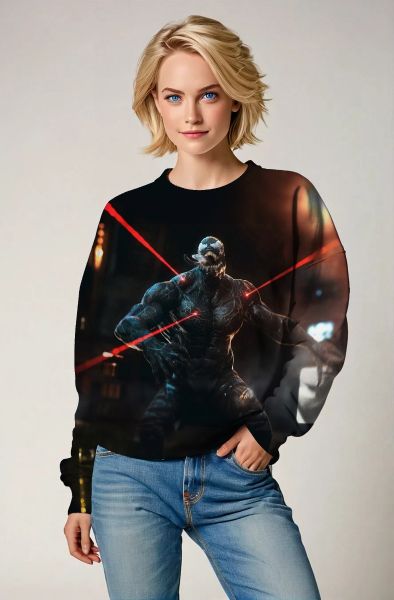 Black Urban Combat Venom Sweatshirt – Laser Lockdown Mode