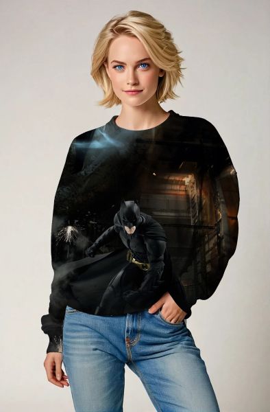 Dark Knight Crewneck – Vigilante’s Path