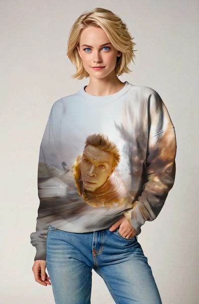 Product Name: Adam Warlock Cosmic Power Crewneck Sweatshirt