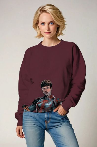 The Druig Sweatshirt brings the power of the Eternals to your wardrobe