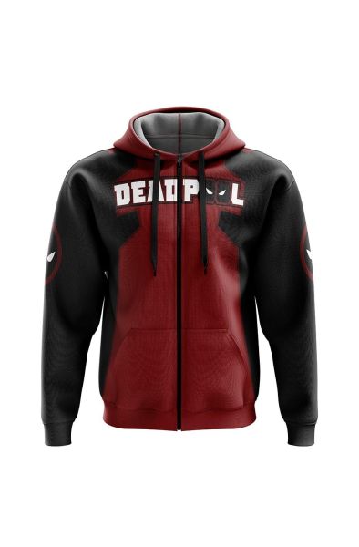 Deadpool Marvel Comics Zip Hoodie Jacket