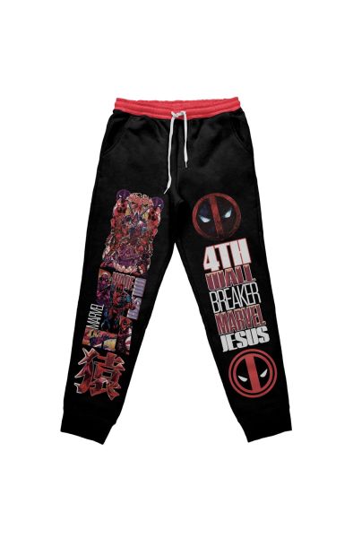 Deadpool Marvel Comics Streetwear Sweatpants