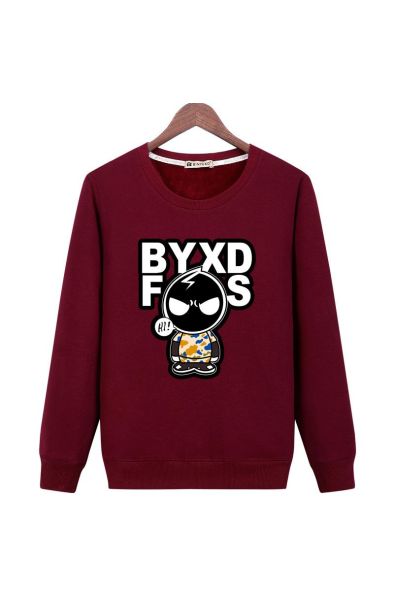 Solid Color Deadpool Series Anime Icon Fashion Deadpool Sweatshirt Solid