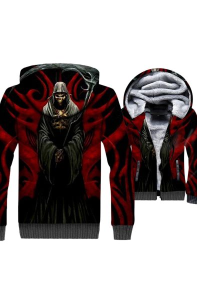 Ghost Rider Series Death Hoodie Unisex Urban Style