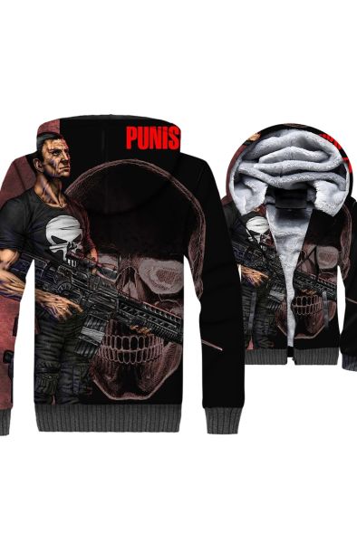 Ghost Rider Skull Series Hoodie Graphic Urban Style