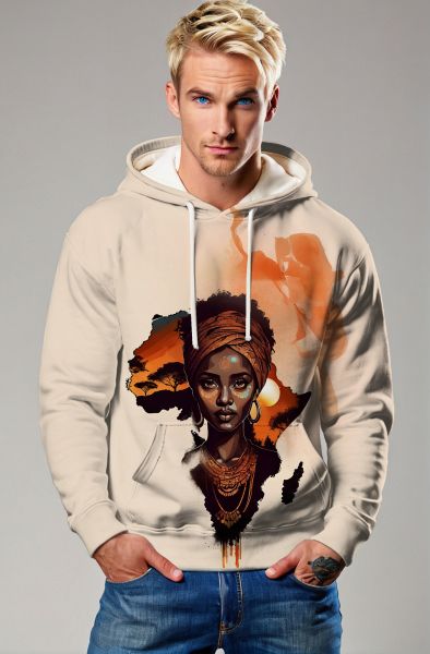Empress of Africa Sweatshirt - T-Shirts, Hoodies, Zip-Up Jackets, and Pullovers-Hoodie