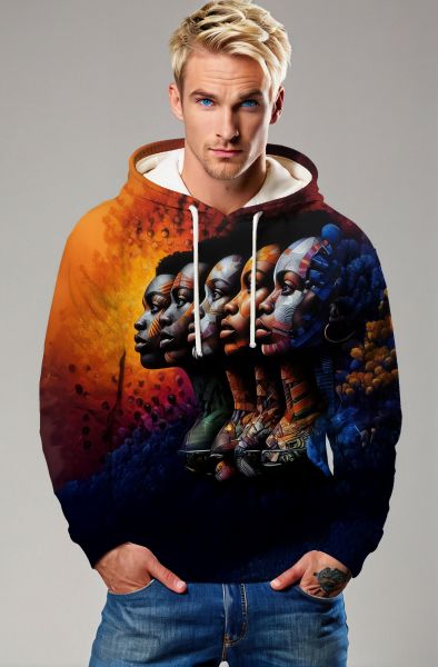 Journey of Unity Sweatshirt - T-Shirts, Hoodies, Zip-Up Jackets, and Pullovers-Hoodie