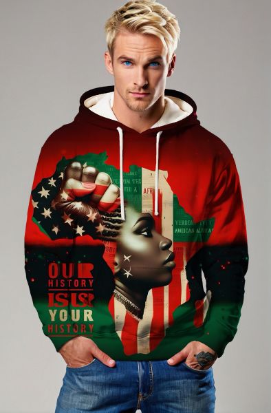 Unity in History Sweatshirt - T-Shirts, Hoodies, Zip-Up Jackets, and Pullovers-Hoodie