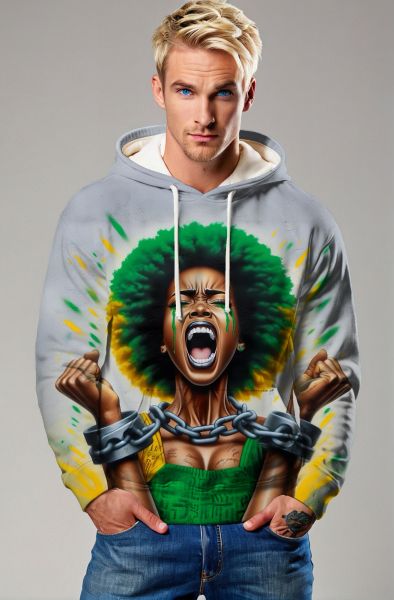  Chains of Freedom Sweatshirt - T-Shirts, Hoodies, Zip-Up Jackets, and Pullovers-Hoodie