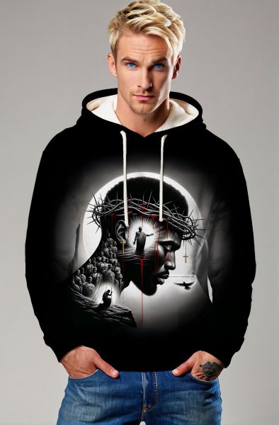 Crown of Resilience Sweatshirt - T-Shirts, Hoodies, Zip-Up Jackets, and Pullovers-Hoodie