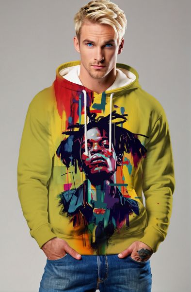 Urban Expressionism Sweatshirt - T-Shirts, Hoodies, Zip-Up Jackets, and Pullovers-Hoodie