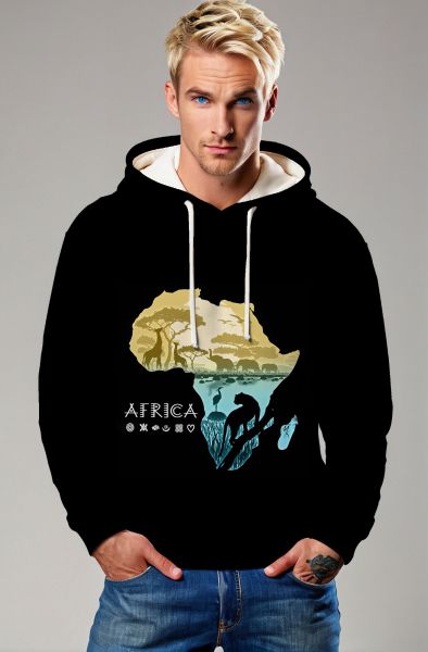 African Heritage Journey Sweatshirt - T-Shirts, Hoodies, Zip-Up Jackets, and Pullovers-Hoodie